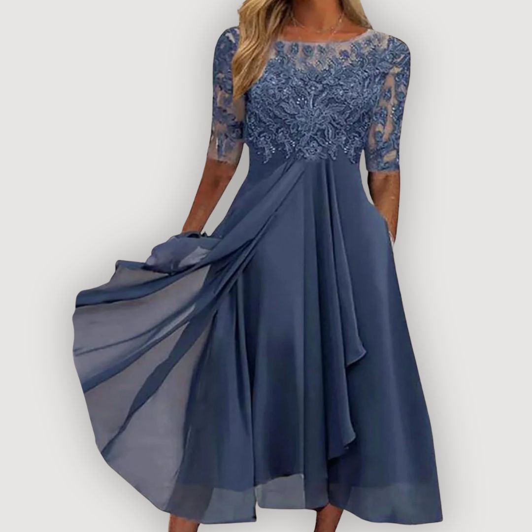 Maria | Robe Chiffon Élégante