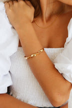 Adalyne | Bracelet doré à l'or fin